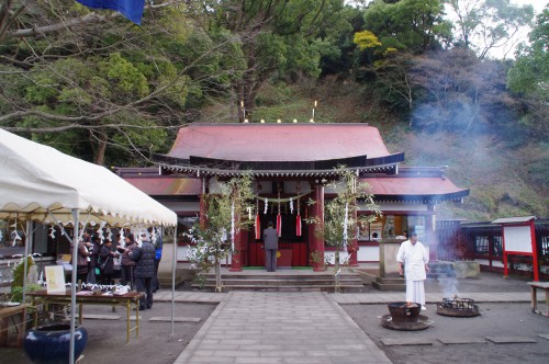 鹿児島神社の本殿